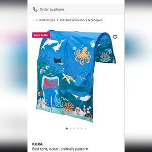 Kids Ocean Animals Swim Bed Tent ( Get Free Toy)